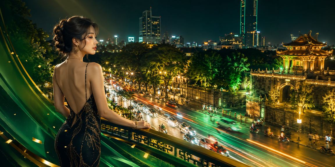 Khung cảnh cá cược sôi động về đêm tại Hà Nội với ánh đèn neon rực rỡ